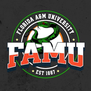 Famu Digital Download SVG PNG JPG Vector Cutting Design Hbcu Printable Florida A&M University Black University Art Hbcu Pride Printable Hbcu