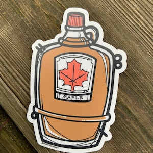 Ahornsirup Sticker