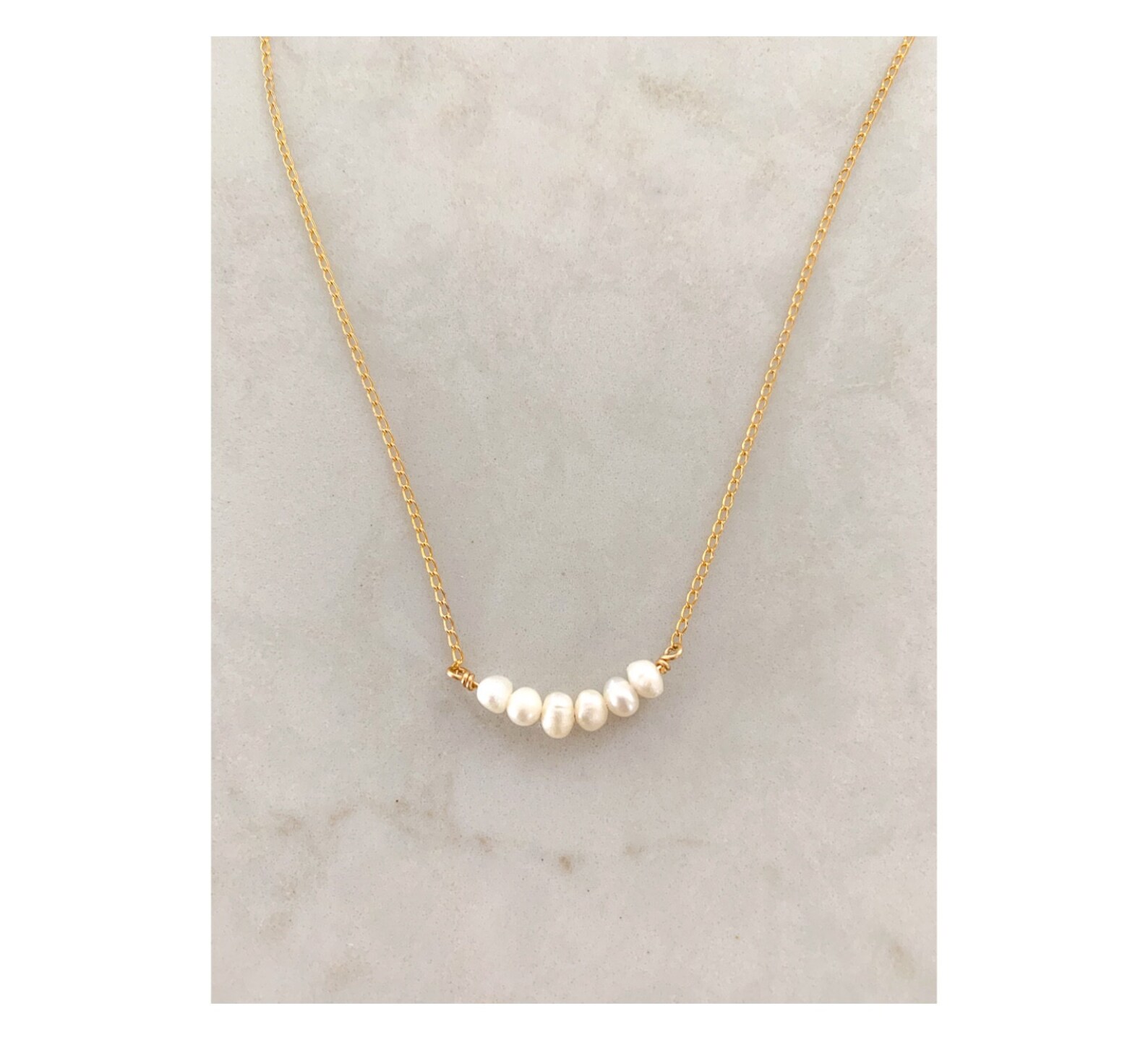 Pearl Strand Necklace Etsy