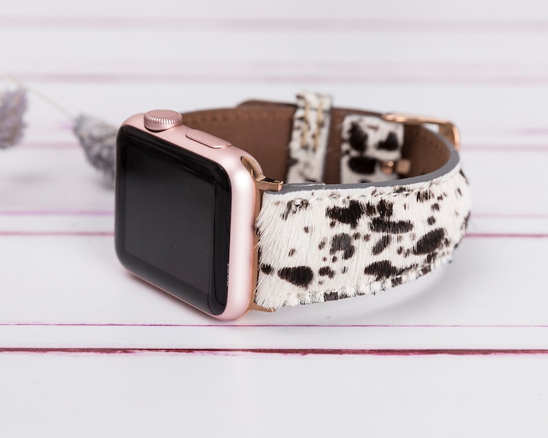 Handmade Leather Apple Watch Band 38mm 40mm 42mm 44mm for Etsy