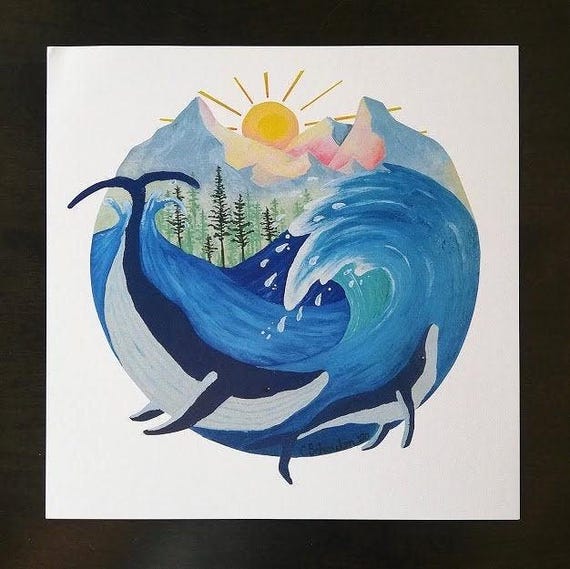 PNW Dreams 10x10" Fine Art Print