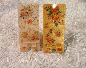 Floral Cellphone Stand