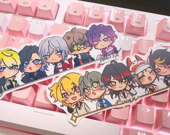 Nijisanji EN Luxiem | Noctyx Matte Stickers | Laminated Vinyl Sticker | Water Resistant, Scratch Resistant