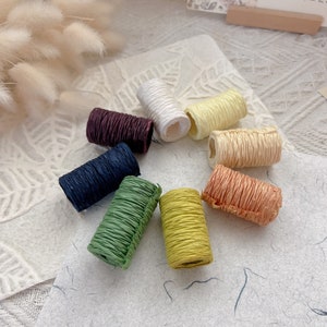 1x Handmade Paper Roll｜Journal Collage Decorative Paper｜Paper Crafts