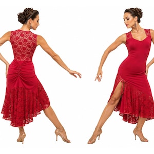 【新品未使用】アルゼンチンタンゴドレス・ミロンガ・社交ダンス・ラテンダンス Milonga dress - Etsy 日本