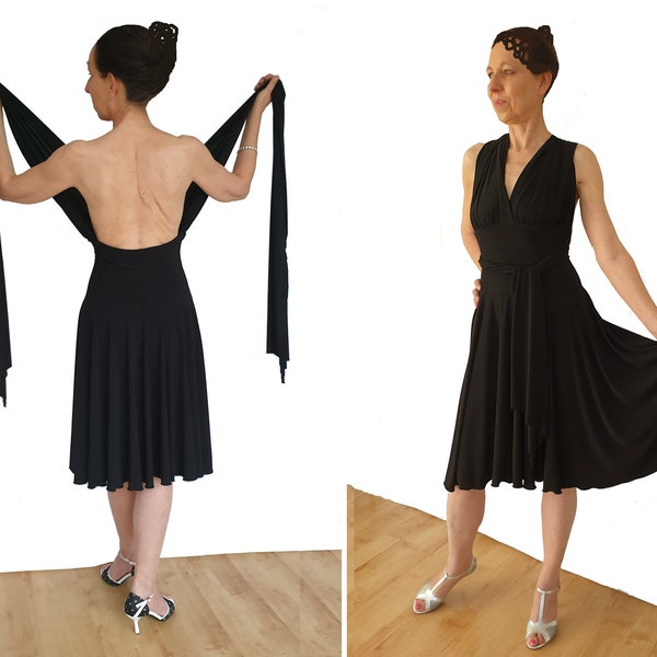 DR244 One Dress that can be worn in 6 different ways - various colours