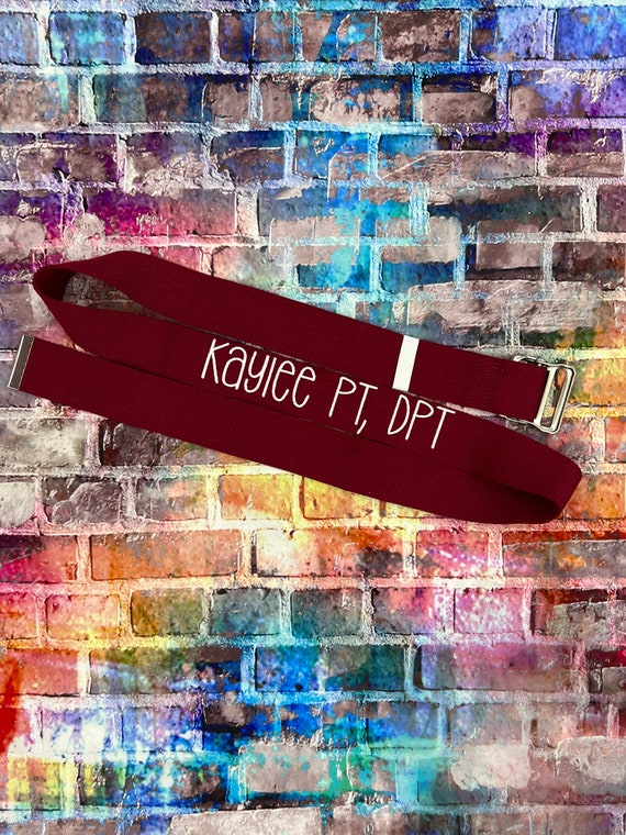 Personalized Fall Risk Gait Belt – High Visibility Transfer Aid