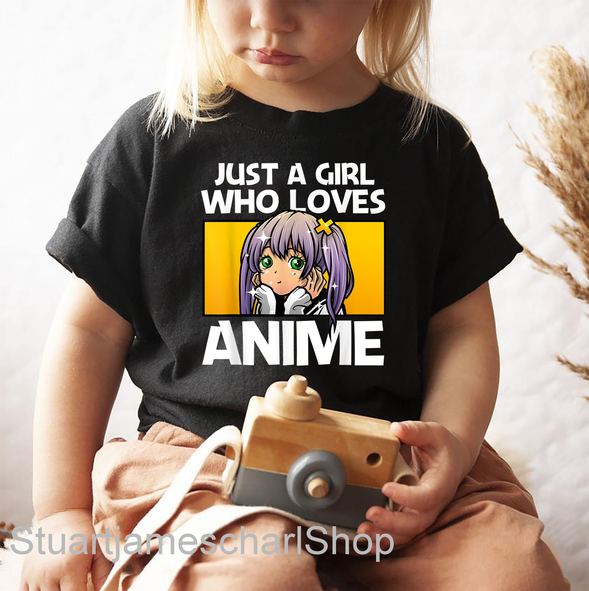 Anime Gift For Girl Just A Girl Who Loves Anime | Etsy - What To Gift Someone Who Likes Anime