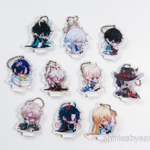 Honkai Star Rail: Akrylowe zawieszki Standee z siedzącymi dziećmi