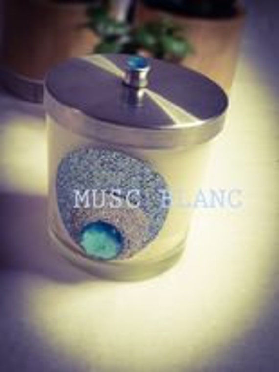 Bougies Parfumée Musc Blanc 100 % Végétale Artisanal
