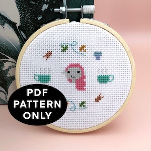 PDF ONLY Critical Role Inspired Caduceus Clay Cross Stitch Pattern