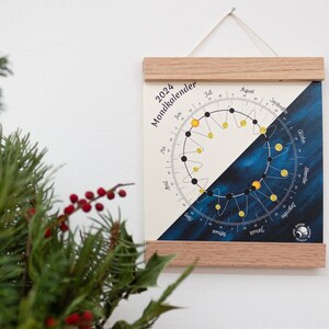 Lunar calendar 2024 for the handbag / postcard / 15 x 15 cm image 5