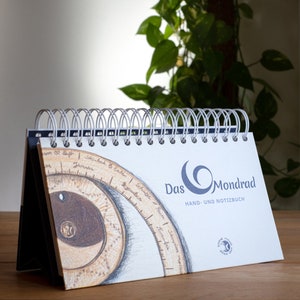 Notebook and perpetual lunar calendar / Phenological calendar to fill out yourself / Astrological guide