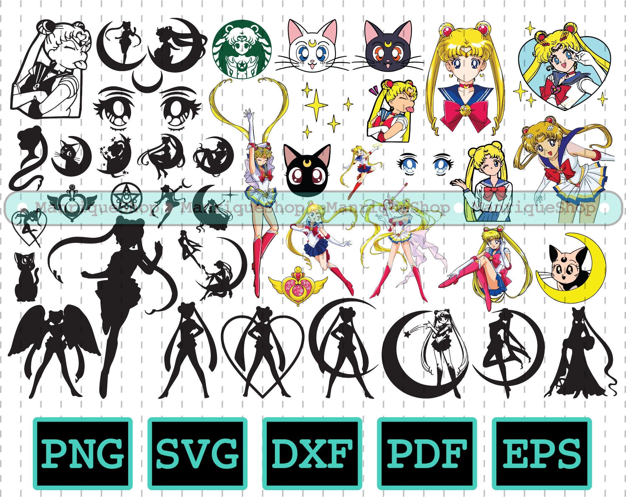 07 Bundle Design Svg Png Pdf Dxf Cutting file for Cricut | Etsy