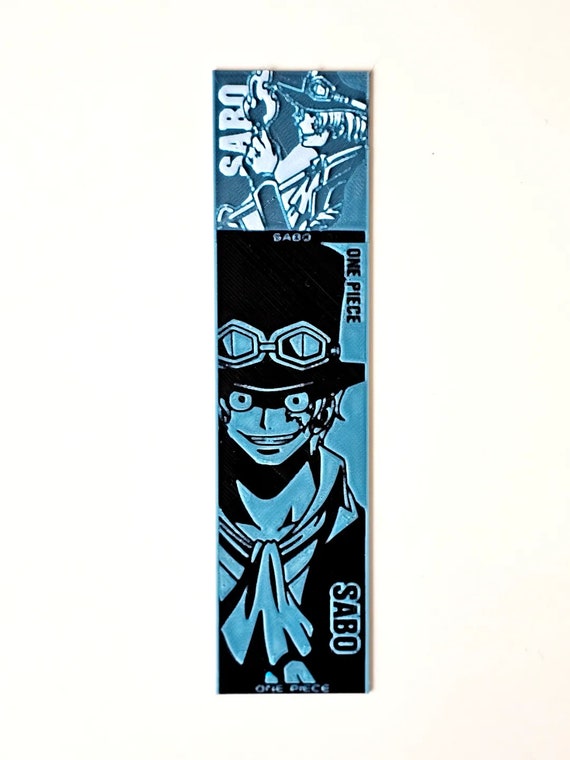 One Piece Brothers Bookmark - Luffy Ace Sabo Anime Manga Gift for