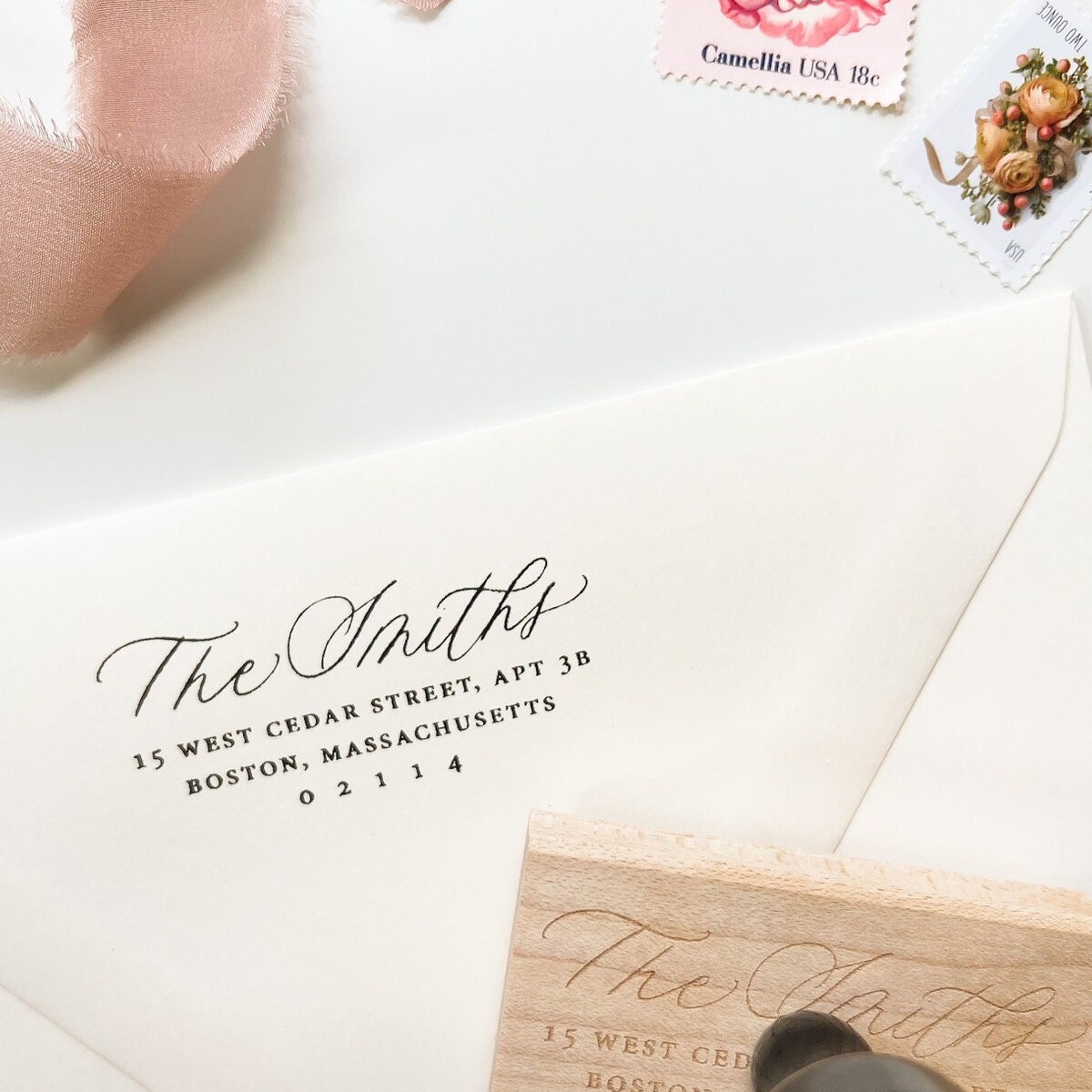 Custom Return Address Rubber Stamp
