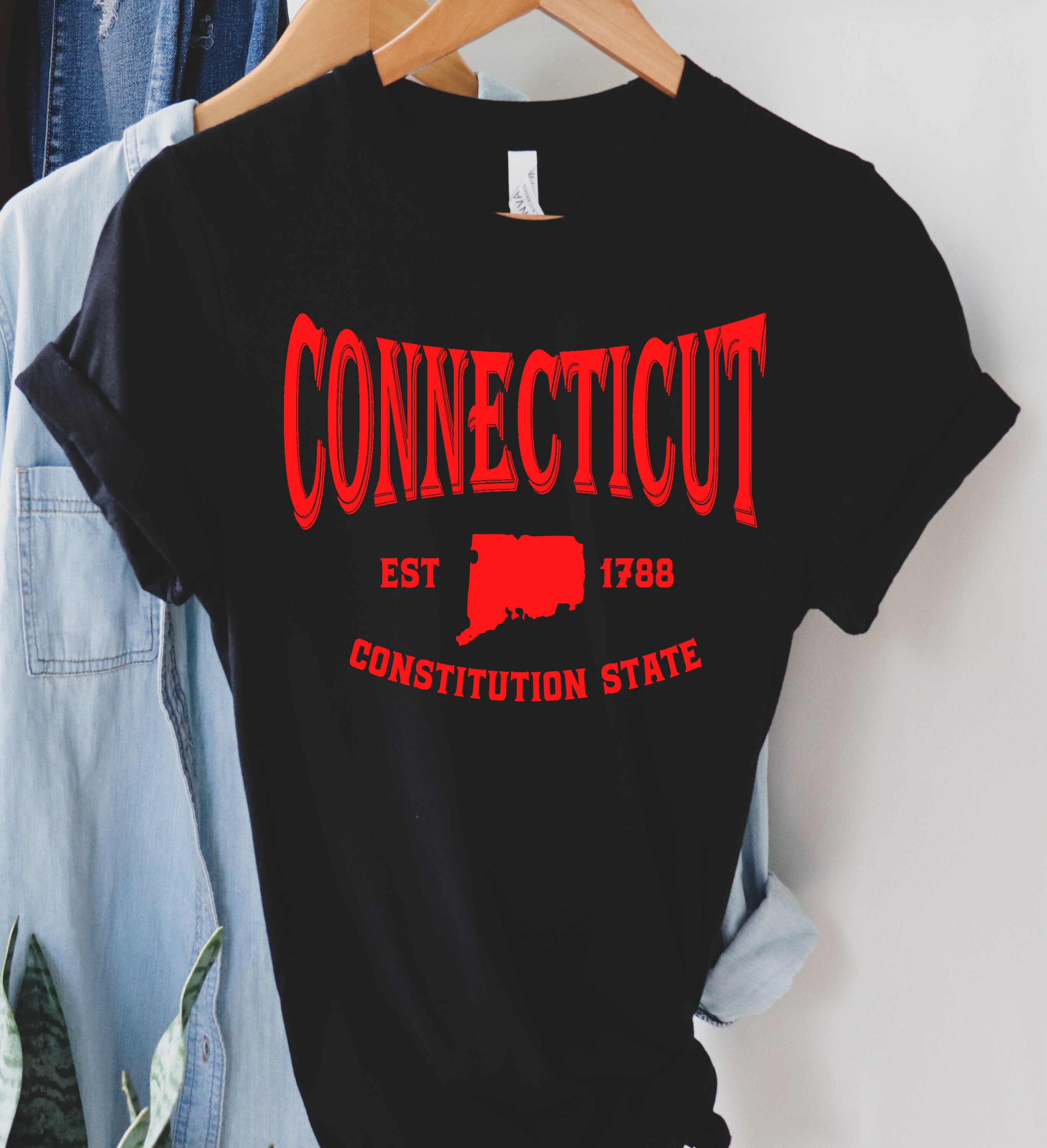 Connecticut TShirt Connecticut Shirt Connecticut ruft Etsy