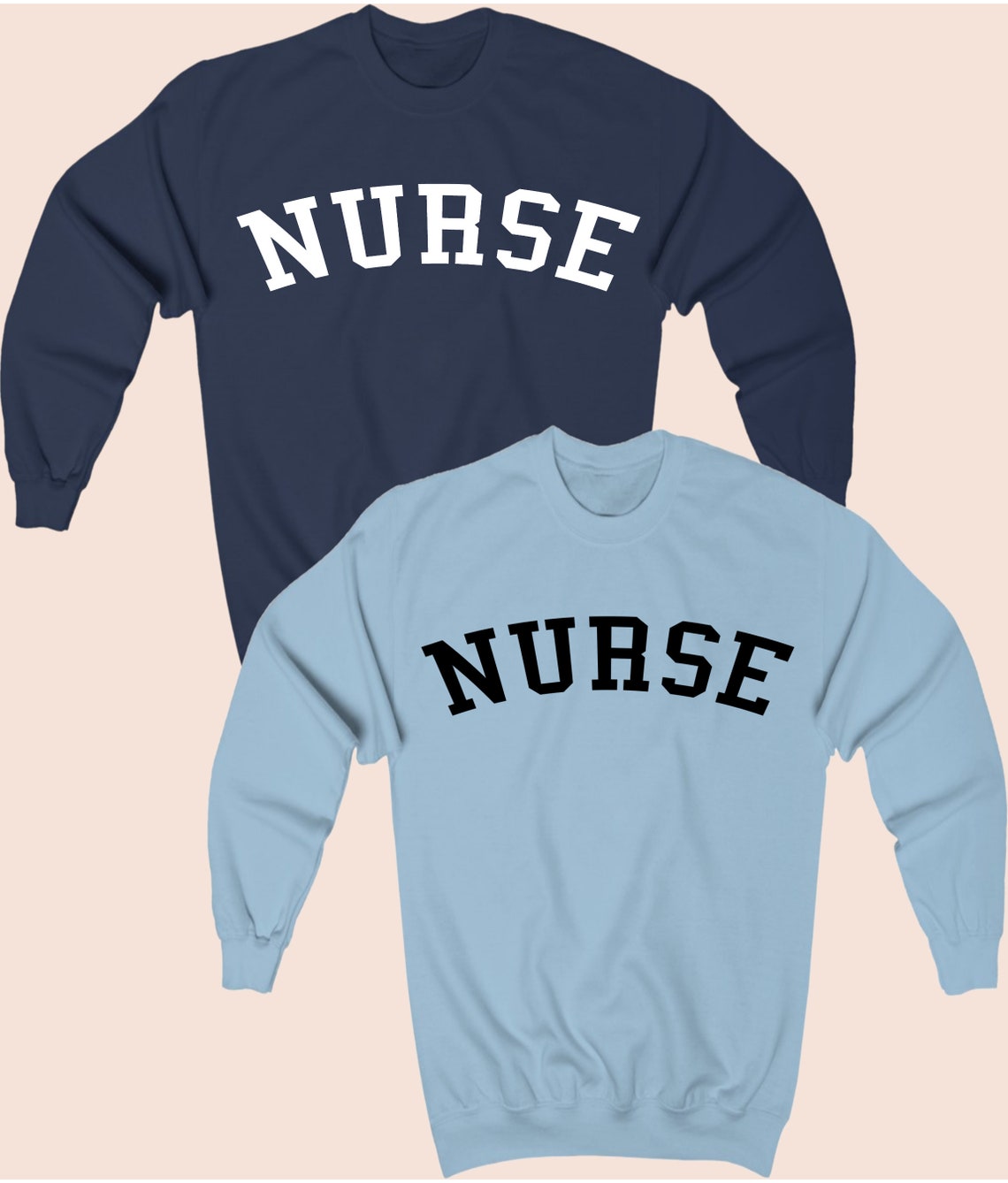 Nurse Sweatshirt Nurse Crewneck Sweatshirt Nurse Sweater Etsy