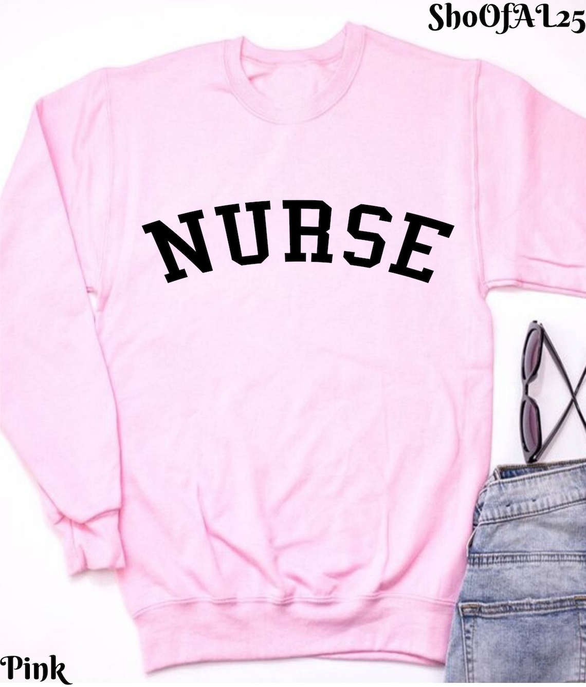 Nurse Sweatshirt Nurse Crewneck Sweatshirt Nurse Sweater Etsy