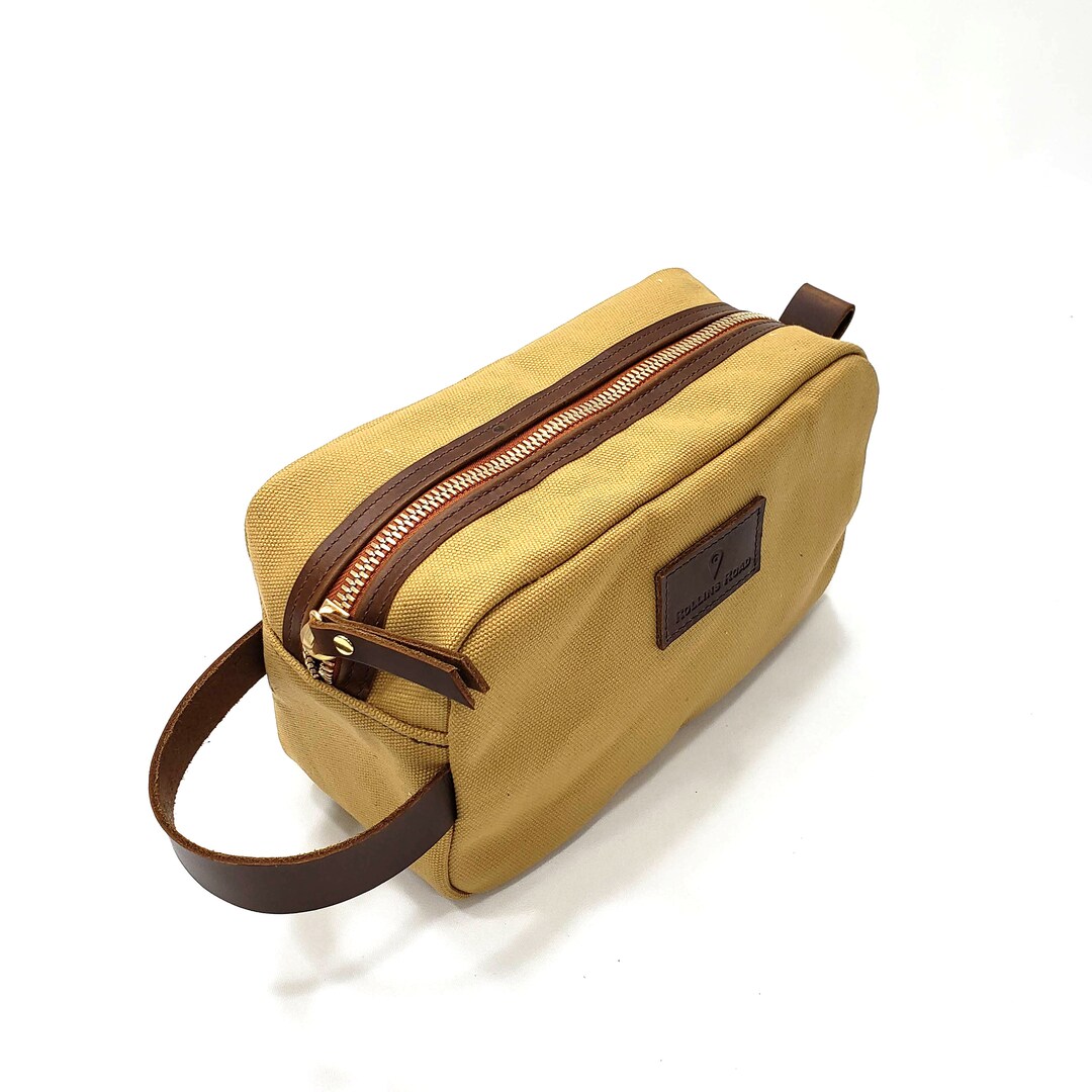ABLE Daughter Dopp Kit- Tan Canvas main image 0