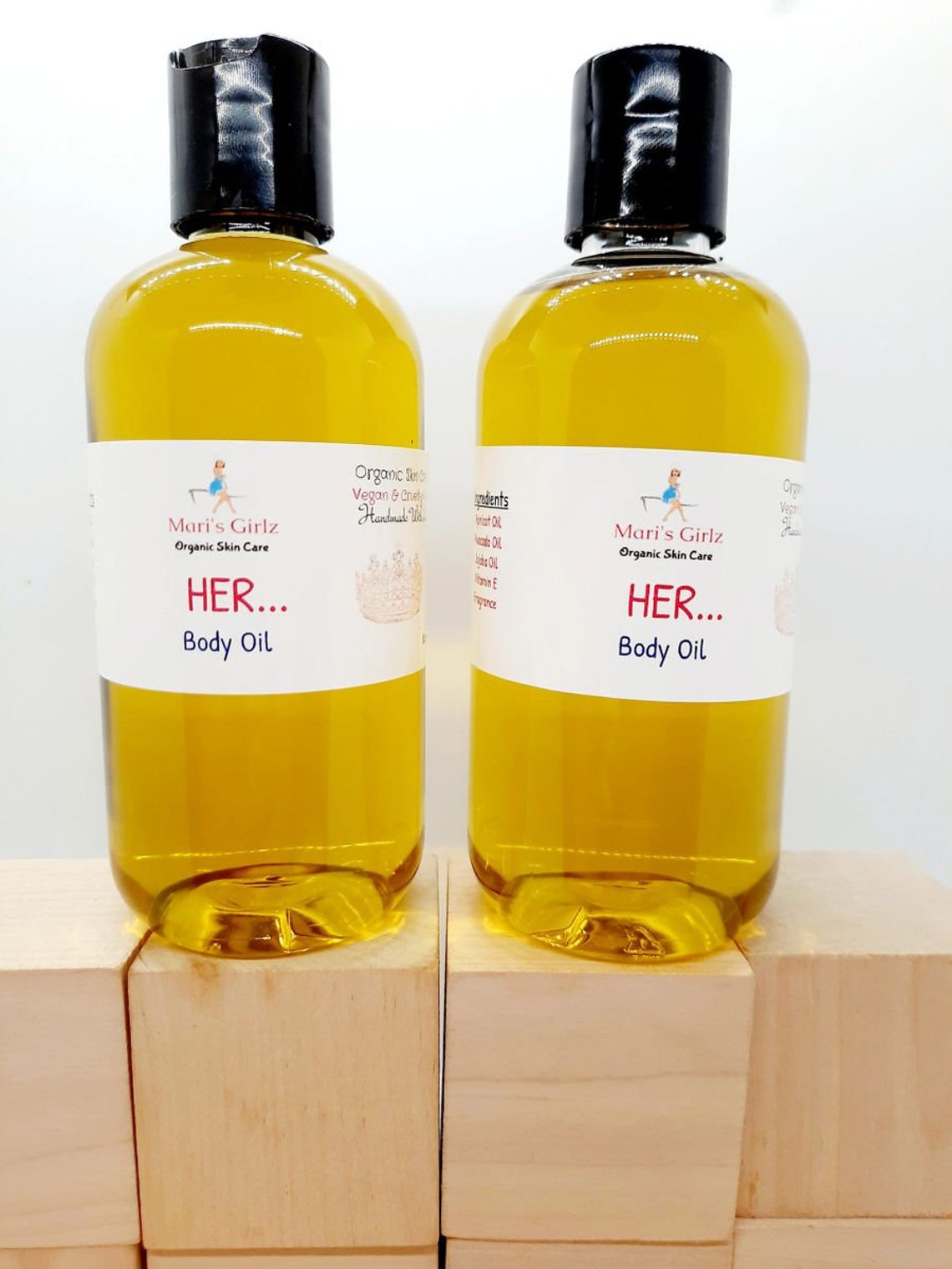 Set of 5 Body Oils Wholesale Etsy