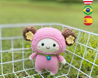 Bibibonbon - Amigurumi Crochet Pattern: Virgo zodiac doll, zodiac signs crochet pattern, PDF English (US terms), Español, Português (Br)