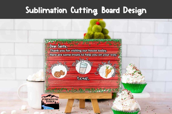 Christmas Cutting Board Bundle, Perfect for Sublimation Cutting