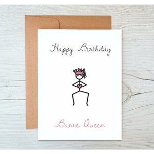 Barre, Barre Blend, Birthday Card