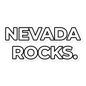 Rochers du Nevada. Autocollants