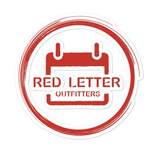 Red Letter Outfitters Branded Stickers
