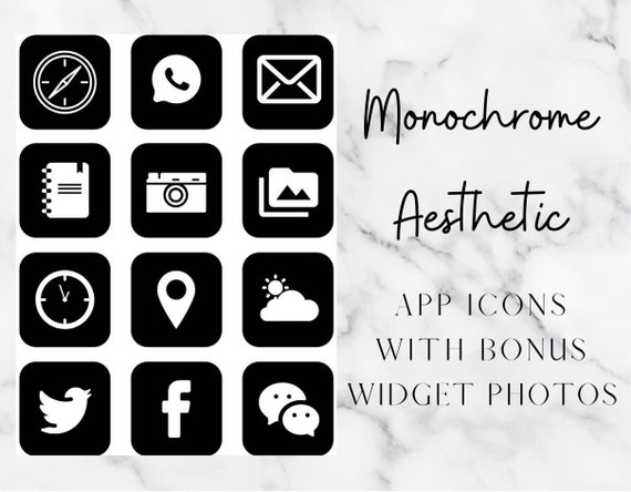 black widget icons black widget icons