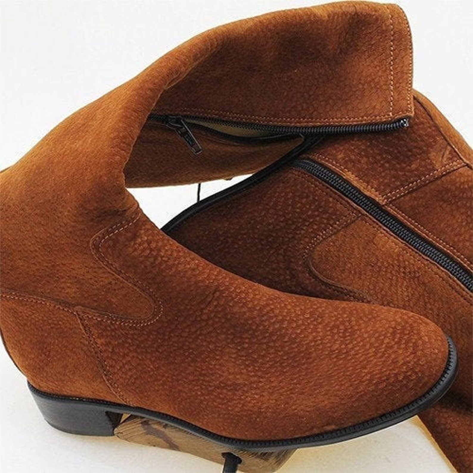 Botas de carpincho. Botas caña alta carpincho. Botas carpincho Etsy