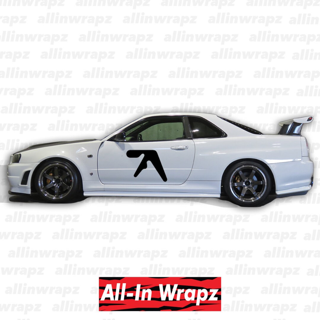 Aphex Twins Decal High-quality Vinyl Livery Chrome Reflective Acid ...