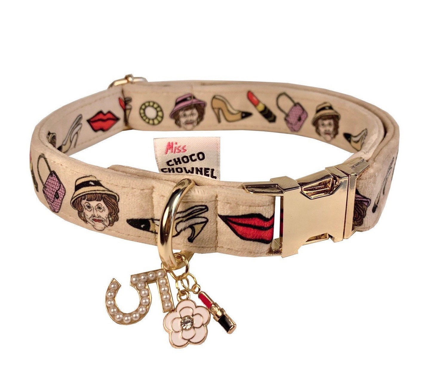 chanel collar for cat