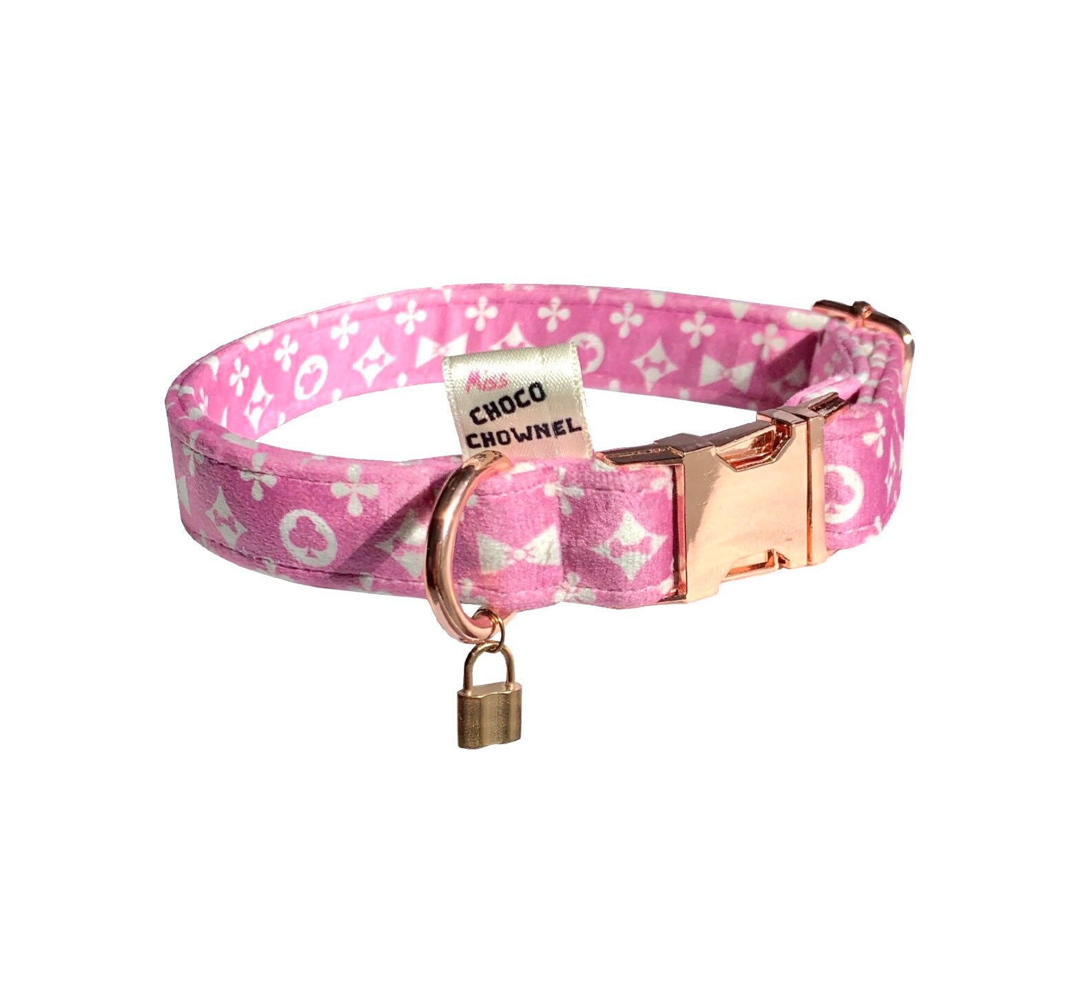 designer inspired dog collars