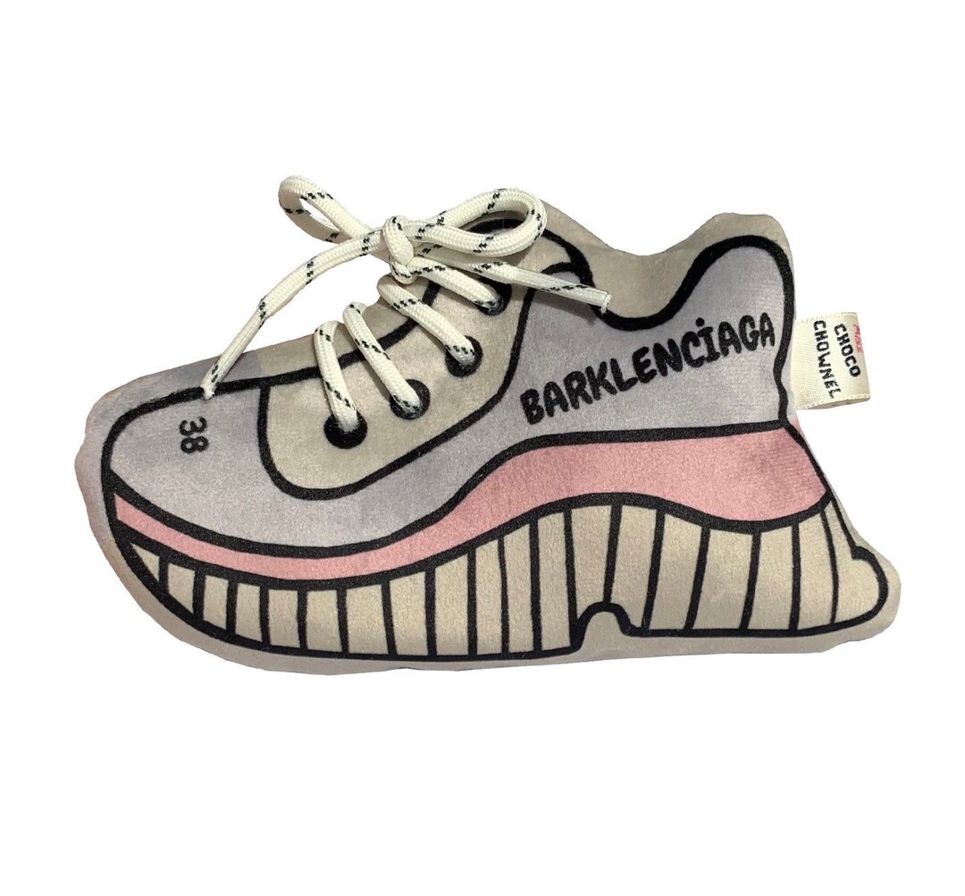 Barklenciaga Sneaker Dog Toy Shoe Dog Toy Parody Dog Toy Etsy
