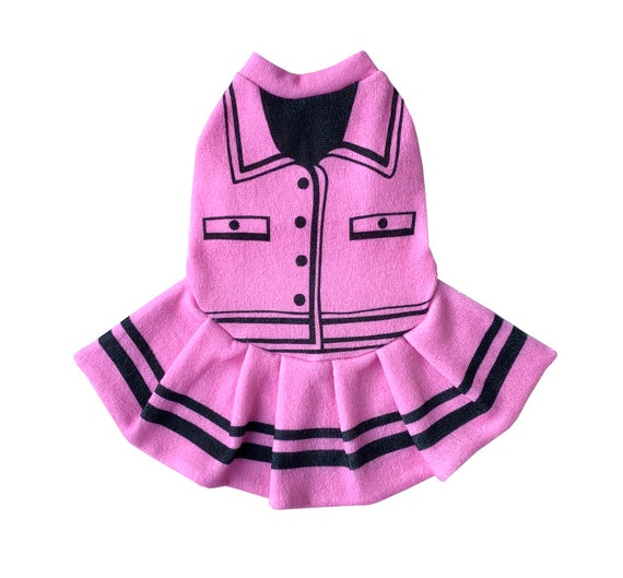 Vestido de perro de tenis rosa divertido vestido de punto | Etsy México