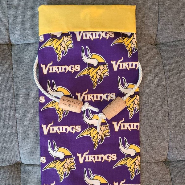 SACKsational Wine Bags - Vikings