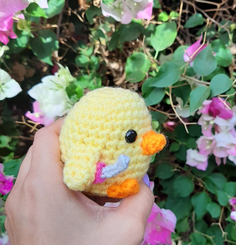 Duck with Knife Plushie Amigurumi Plush Toy Meme | Etsy