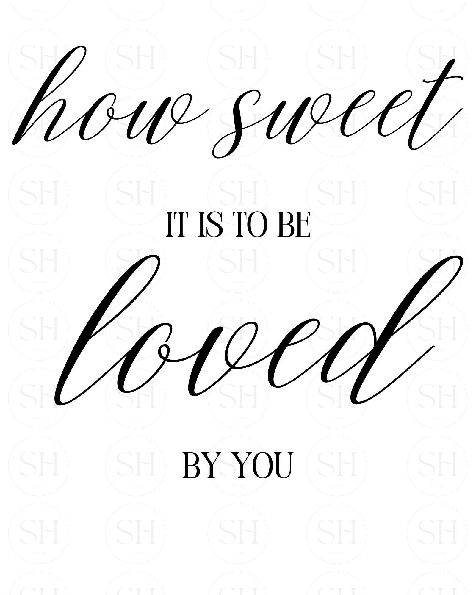 How Sweet It is SVG Etsy