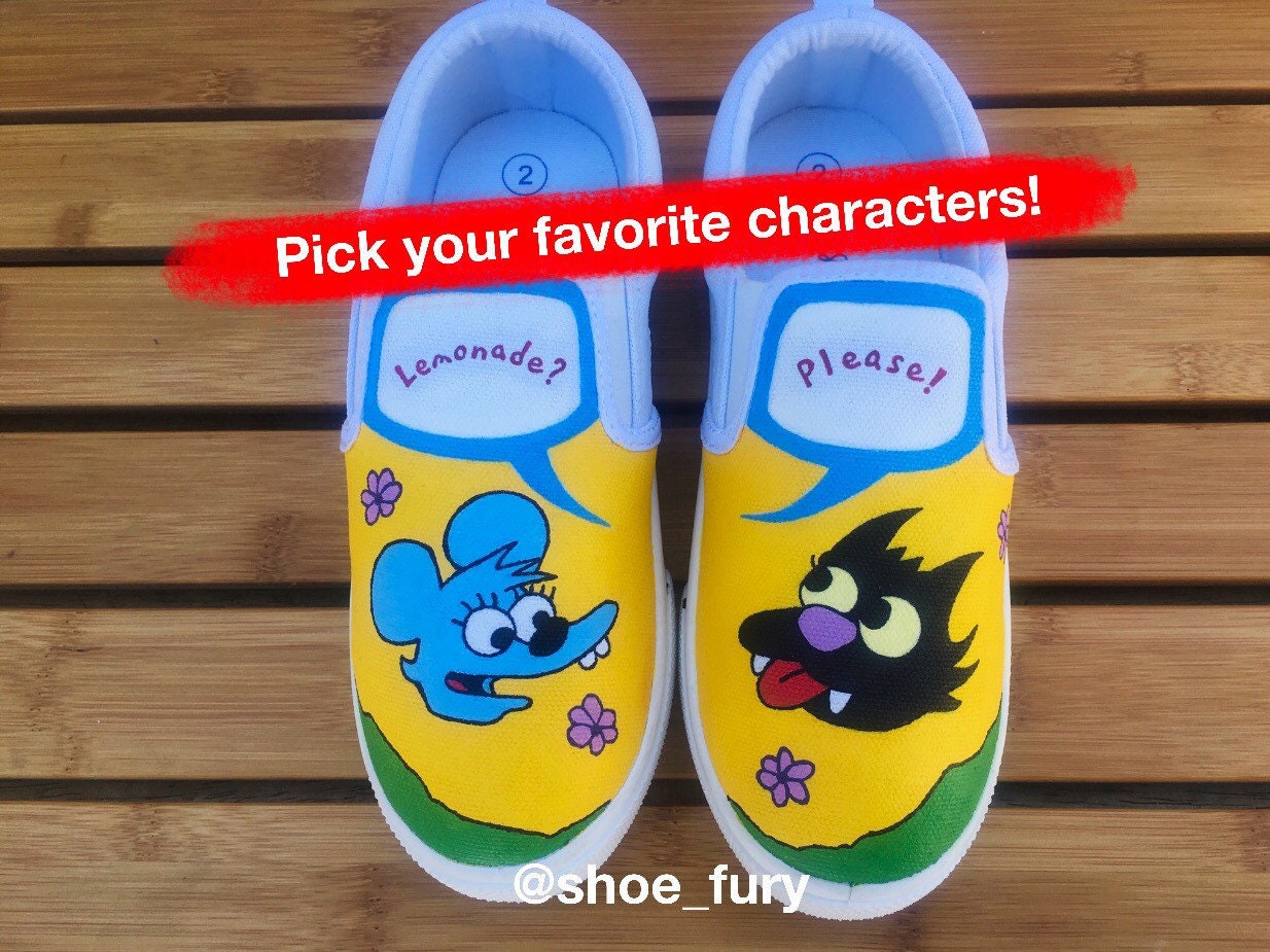 vans custom simpsons