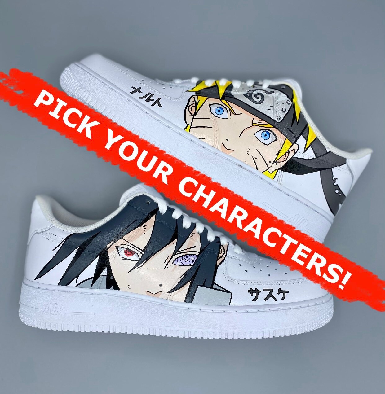 custom naruto nikes