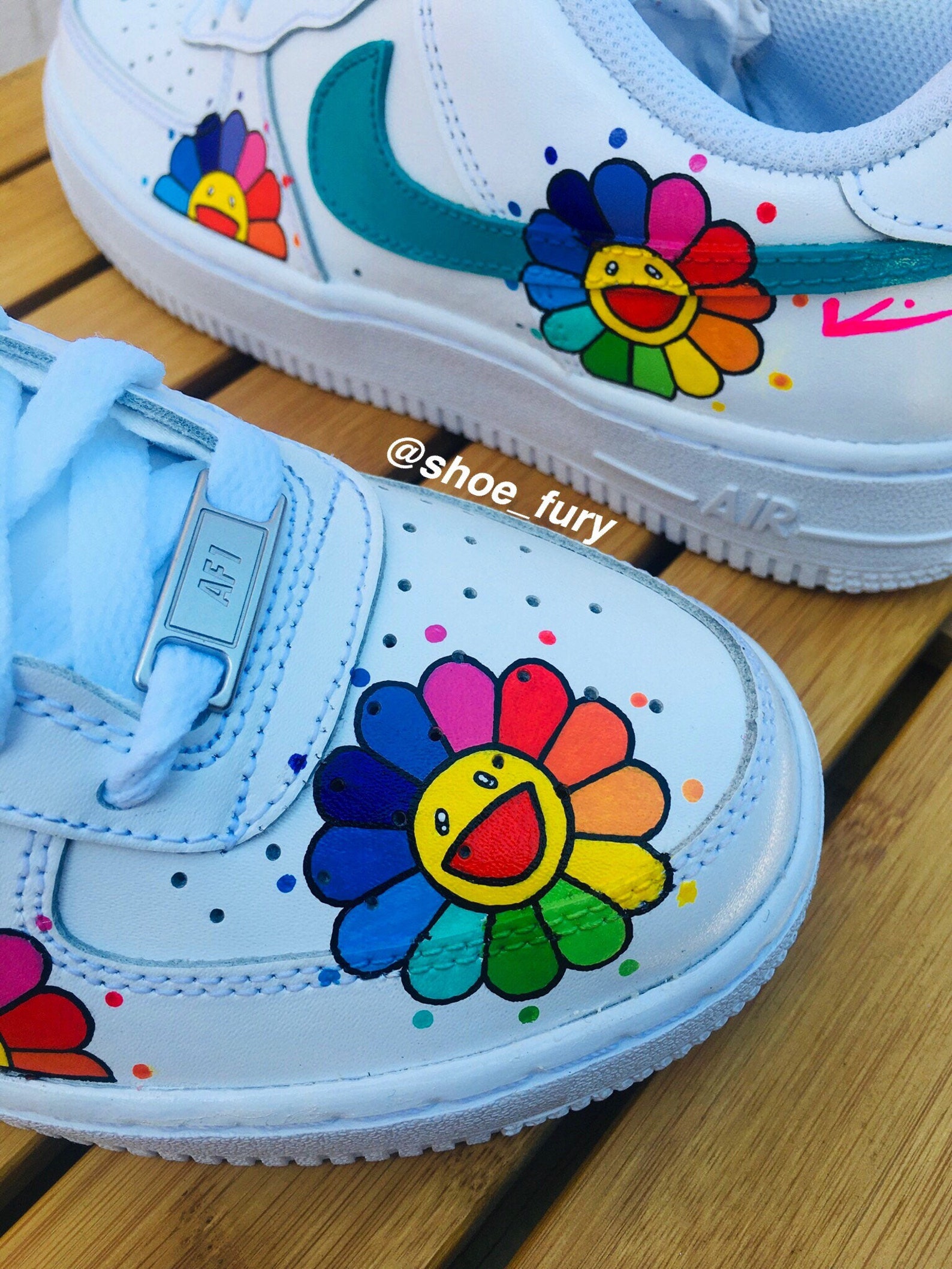 nike air force 1 flower collection
