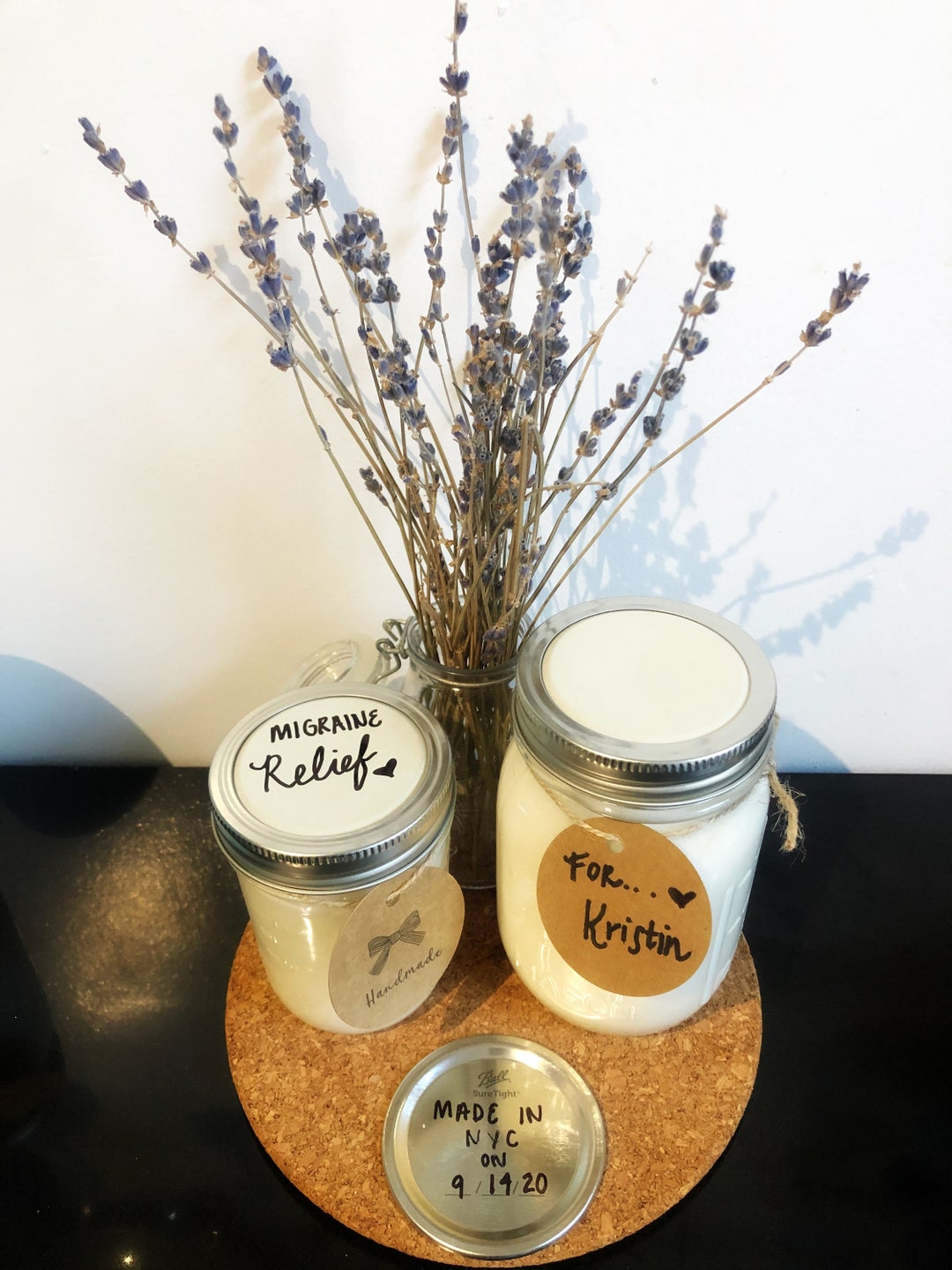 Migraine Relief Essential Oil Healing Blend Candle Our 1 Seller Etsy