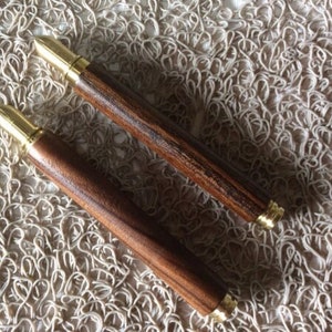 Pencil-Pal brass and mystery wood