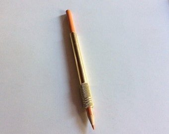 2X Verstellbar Bleistift Verlängerung Extender Extension Bleistifthalter DRP