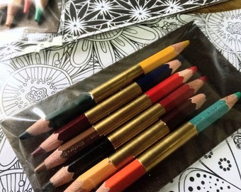 Double Gripper - double rallonge de crayon, coloration, double porte-crayon, allongeur de crayon, mandala