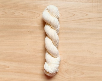 Porcelain Hand Dyed Yarn MINI SKEIN, Superwash Merino/Nylon, Fingering & DK Weight
