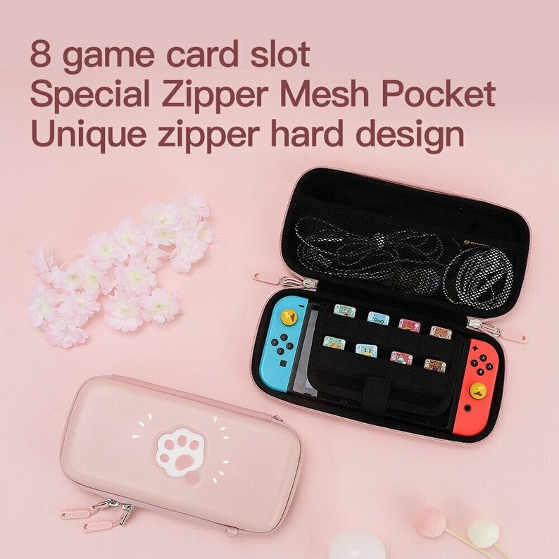 Nintendo Switch and Switch Lite Storage Bag Carrying Case Cute Etsy