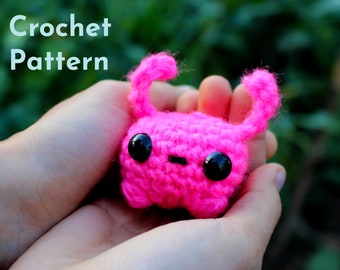 Bunny Crochet, No Sew Baby Bunny Crochet Pattern, Bunny Amigurumi, Rabbit Crochet, Easter Amigurumi pattern, No Sew Crochet Pattern, Kawaii